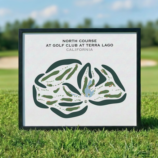 North Course at Golf Club At Terra Lago, California - Printed Golf Courses