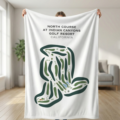North Course at Indian Canyons Golf Resort, California - Printed Golf Courses