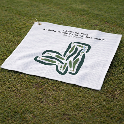 North Course at Omni Rancho Las Palmas Resort, California - Printed Golf Courses
