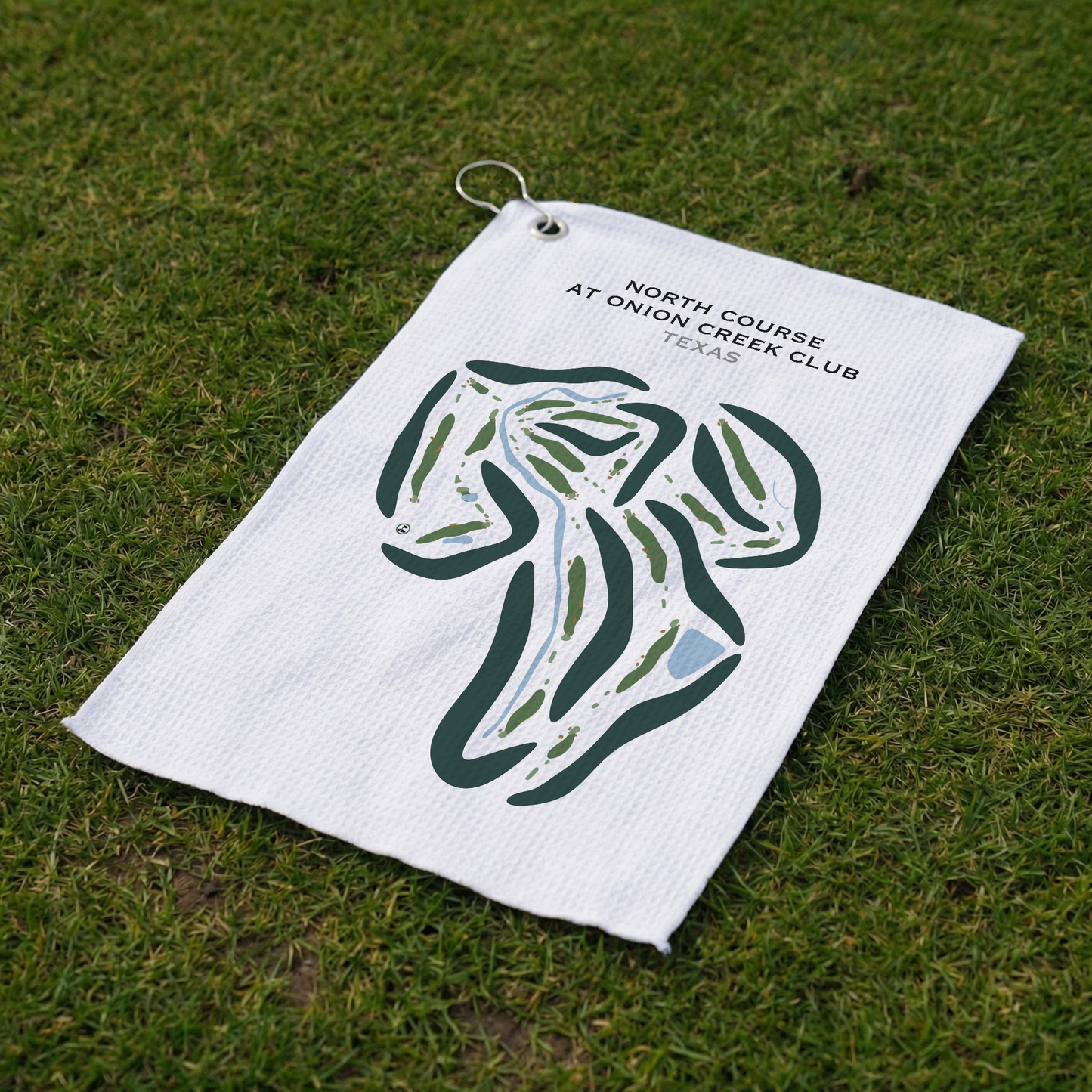 North Course at Onion Creek Club, Texas - Printed Golf Courses