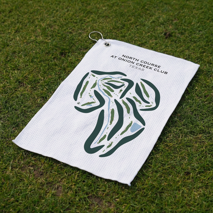 North Course at Onion Creek Club, Texas - Printed Golf Courses