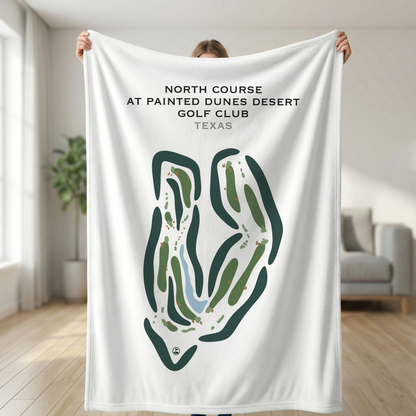 North Course at Painted Dunes Desert Golf Course, Texas - Printed Golf Courses