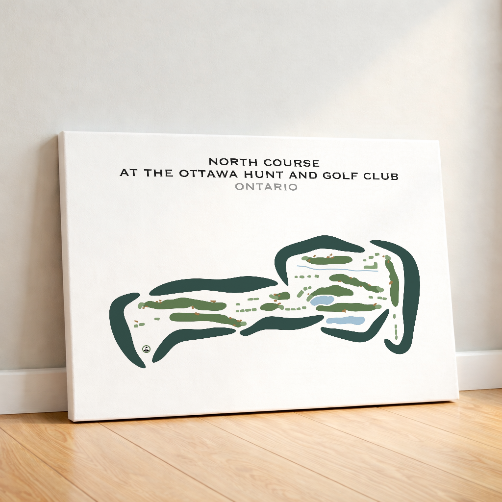 North Course at The Ottawa Hunt and Golf Club, Ontario - Printed Golf Courses