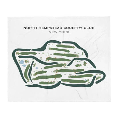 North Hempstead Country Club, New York - Printed Golf Courses