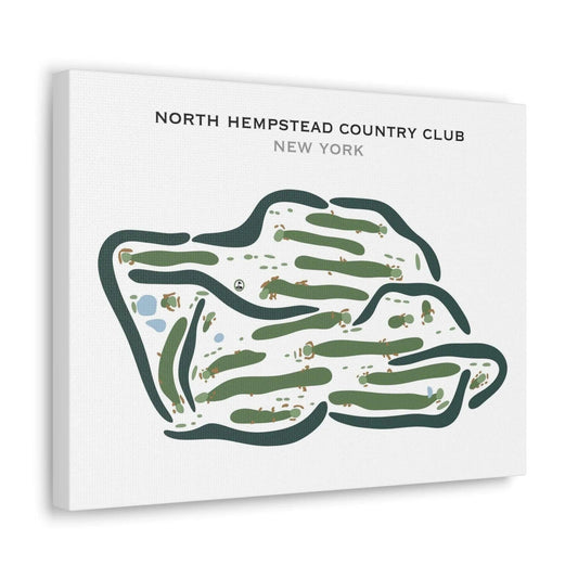 North Hempstead Country Club, New York - Printed Golf Courses
