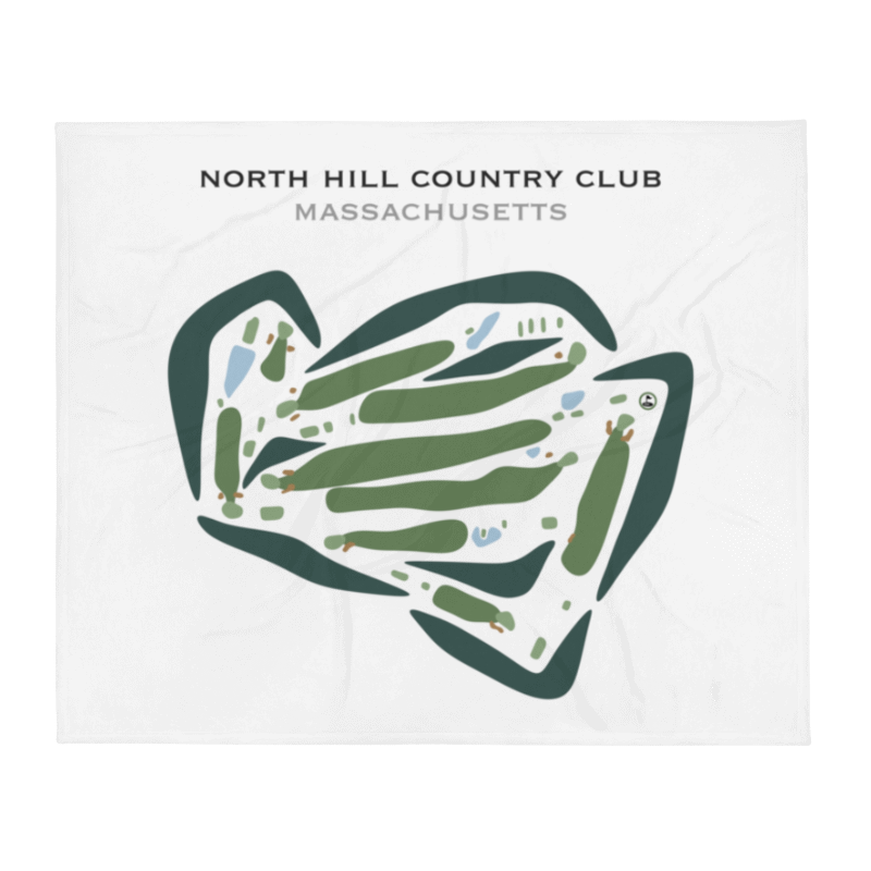 North Hill Country Club, Massachusetts - Printed Golf Courses