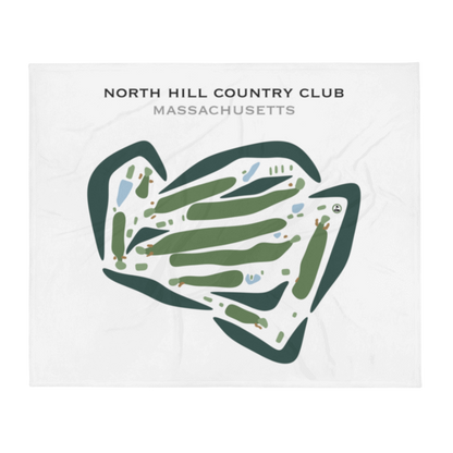 North Hill Country Club, Massachusetts - Printed Golf Courses