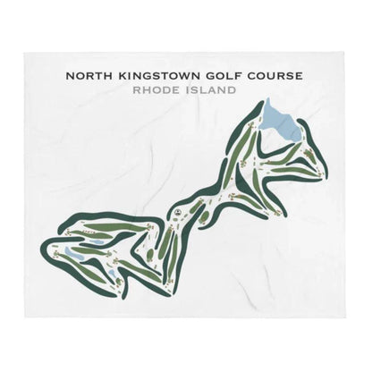 North Kingstown Golf Course, Rhode Island - Printed Golf Courses