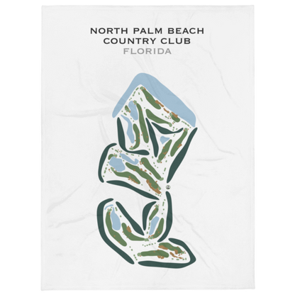 North Palm Beach Country Club, Florida - Printed Golf Courses
