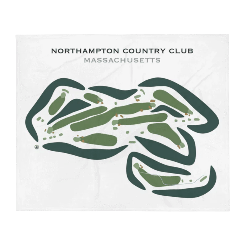 Northampton Country Club, Massachusetts - Printed Golf Courses