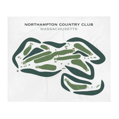 Northampton Country Club, Massachusetts - Printed Golf Courses