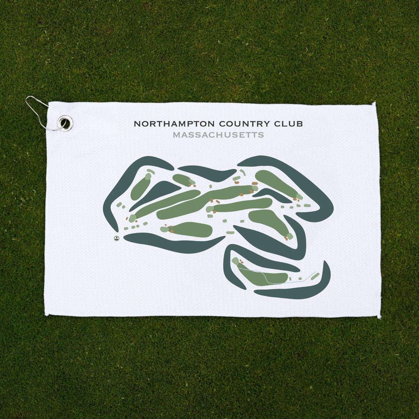 Northampton Country Club, Massachusetts - Printed Golf Courses