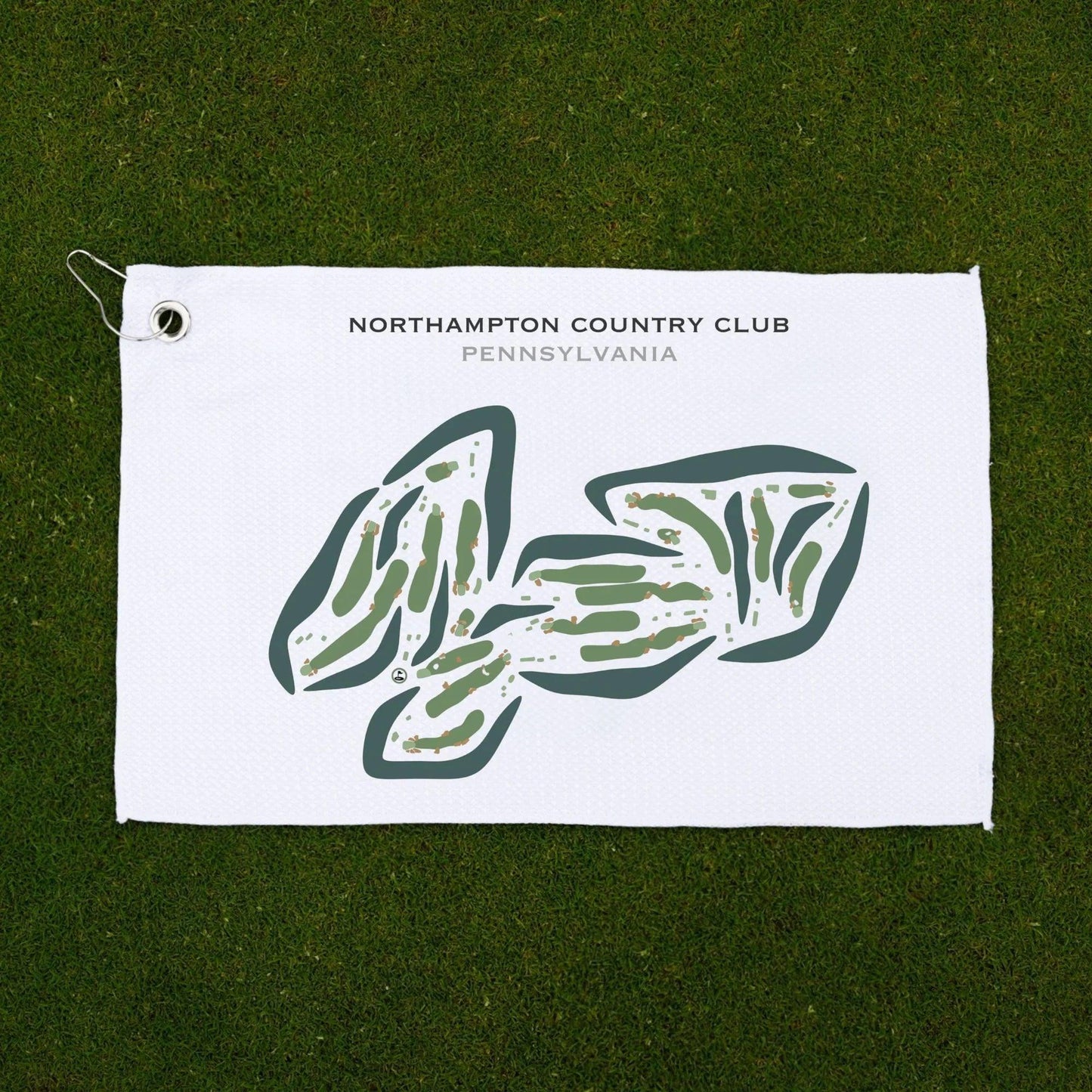 Northampton Country Club, Pennsylvania - Printed Golf Courses