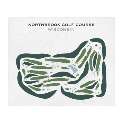 Northbrook Golf Course, Wisconsin - Printed Golf Courses