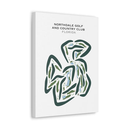 Northdale Golf & Country Club, Florida - Printed Golf Courses
