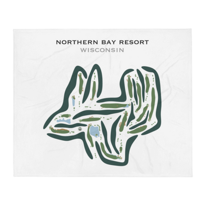 Northern Bay Resort, Wisconsin - Printed Golf Courses