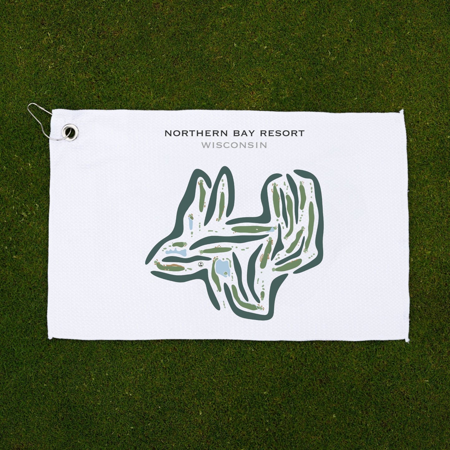 Northern Bay Resort, Wisconsin - Printed Golf Courses