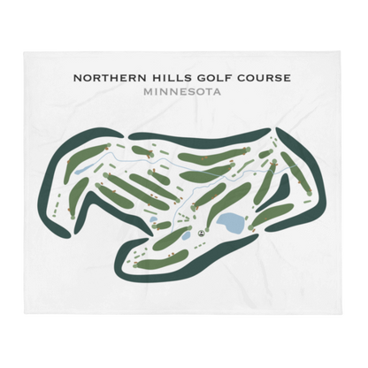 Northern Hills Golf Course, Minnesota - Printed Golf Courses
