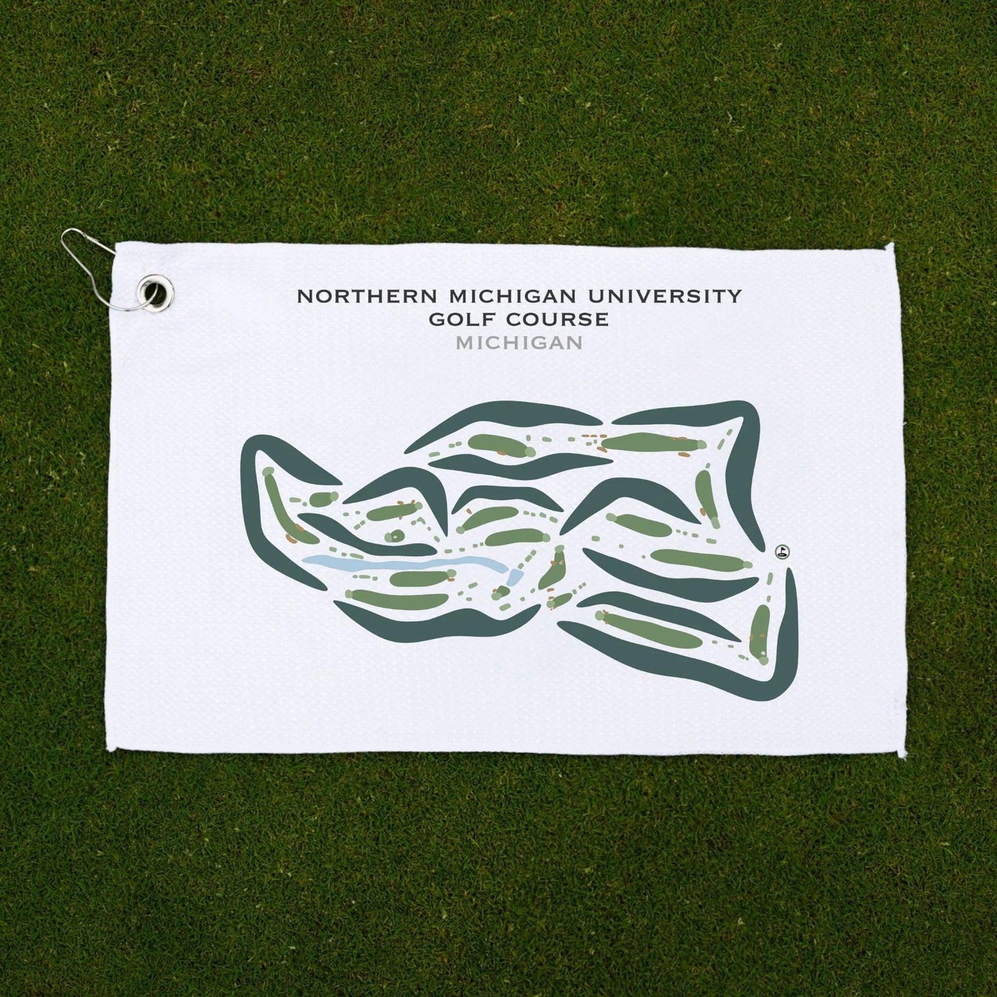 Northern Michigan University Golf Course, Michigan - Printed Golf Courses