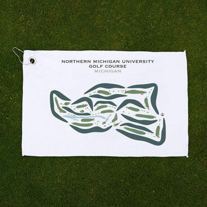 Northern Michigan University Golf Course, Michigan - Printed Golf Courses