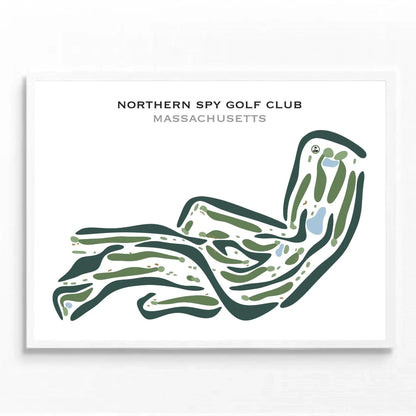 Northern Spy Golf Club, Massachusetts - Printed Golf Courses