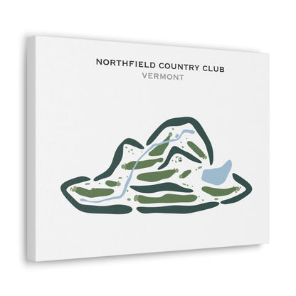 Northfield Country Club, Vermont - Printed Golf Courses