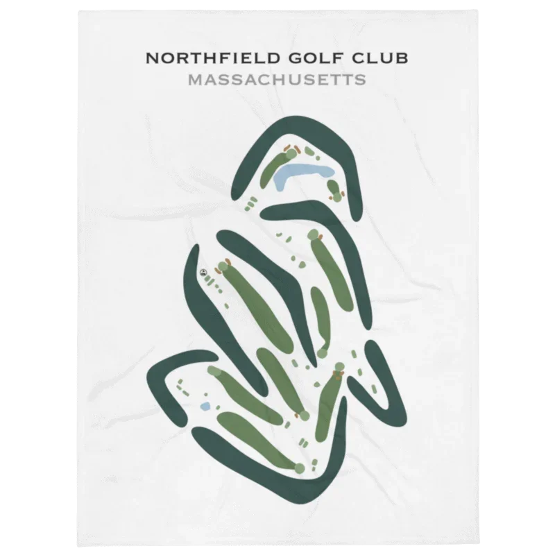 Northfield Golf Club, Massachusetts - Printed Golf Courses