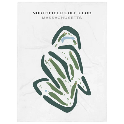 Northfield Golf Club, Massachusetts - Printed Golf Courses