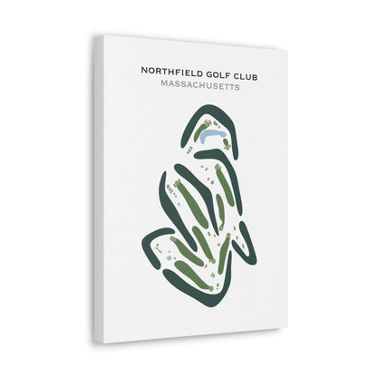 Northfield Golf Club, Massachusetts - Printed Golf Courses
