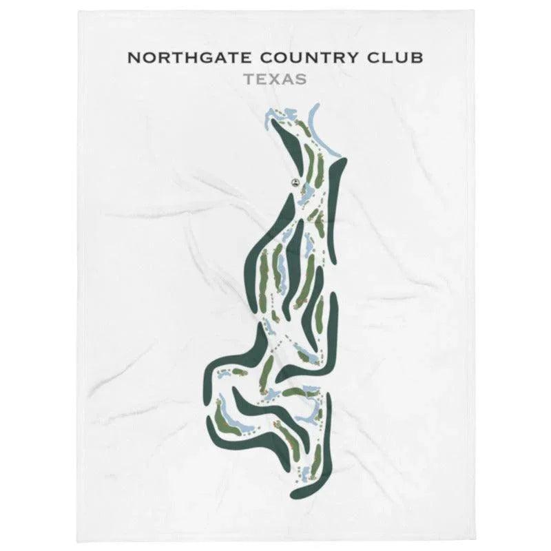Northgate Country Club, Texas - Printed Golf Course