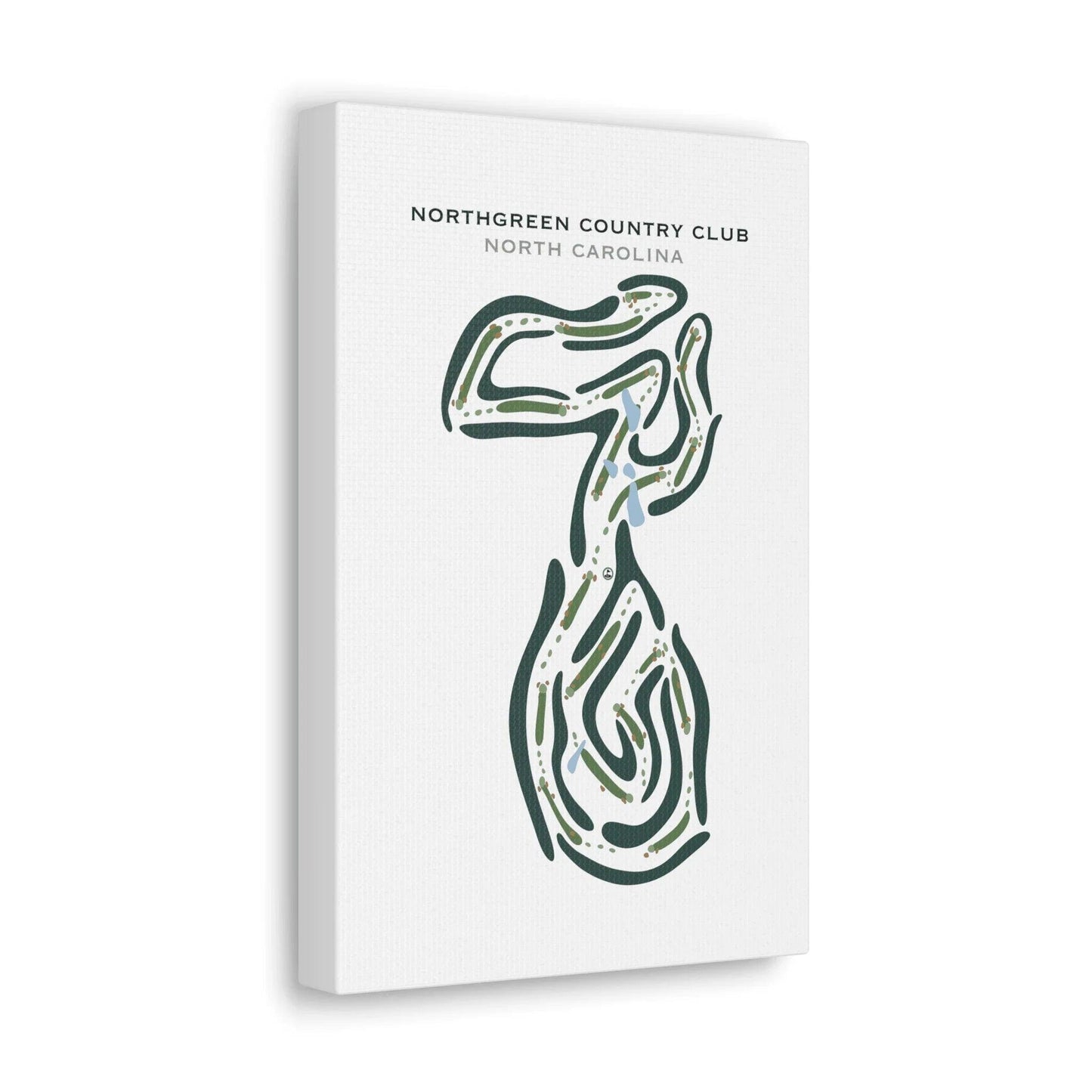 Northgreen Country Club, North Carolina - Printed Golf Courses