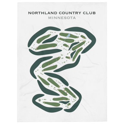 Northland Country Club, Minnesota - Printed Golf Courses