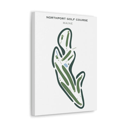 Northport Golf Course, Maine - Printed Golf Courses