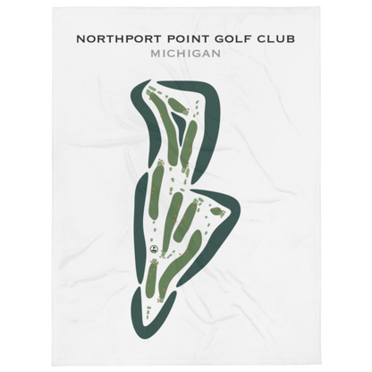 Northport Point Golf Club, Michigan - Printed Golf Courses