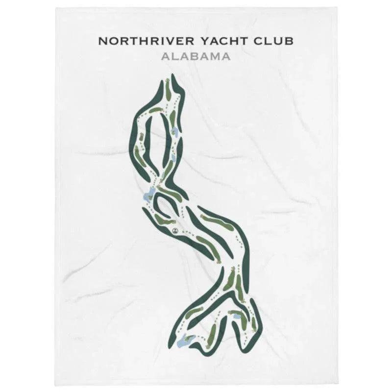 NorthRiver Yacht Club, Alabama - Printed Golf Courses
