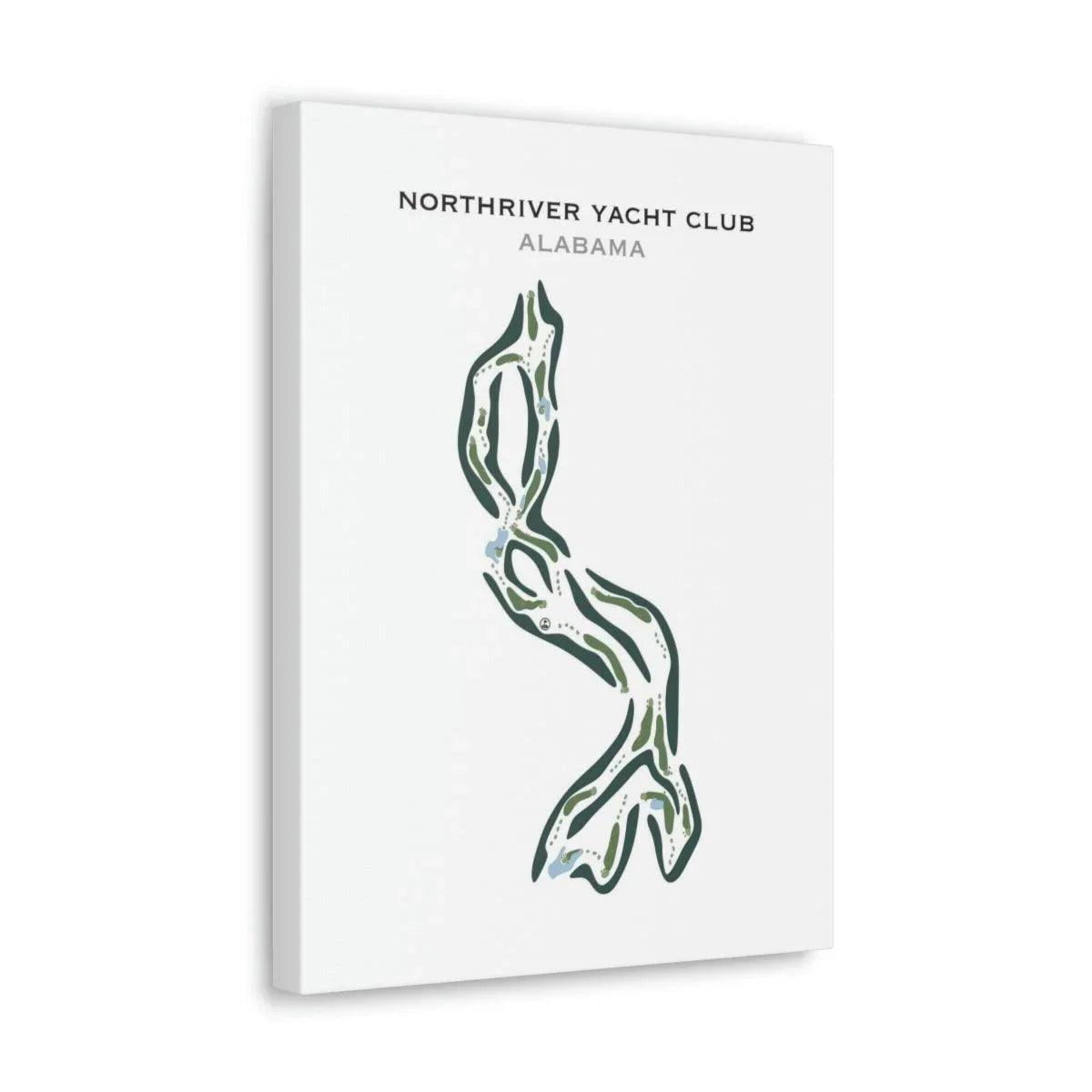 NorthRiver Yacht Club, Alabama - Printed Golf Courses