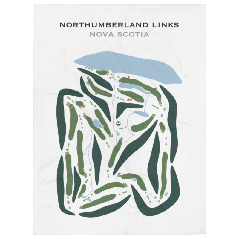 Northumberland Links, Nova Scotia - Printed Golf Courses