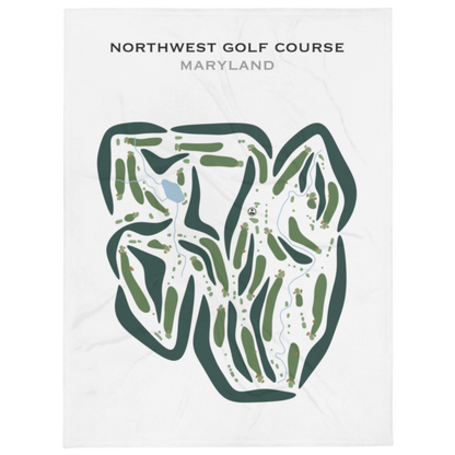 Northwest Golf Course, Maryland - Printed Golf Courses