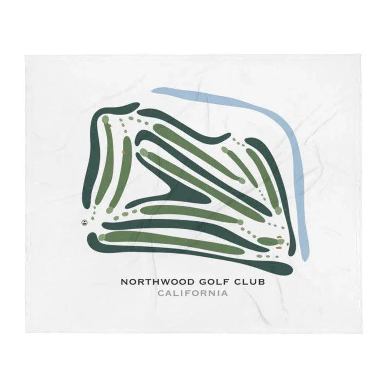 Northwood Golf Club, California - Printed Golf Courses