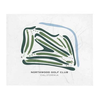 Northwood Golf Club, California - Printed Golf Courses