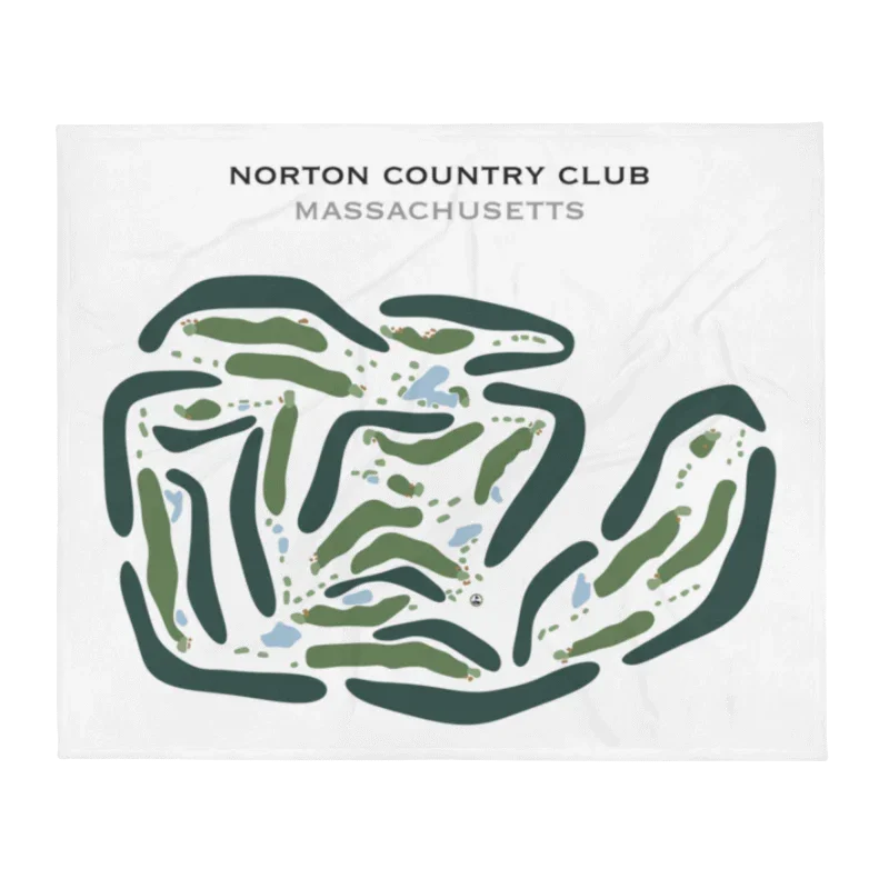 Norton Country Club, Massachusetts - Printed Golf Courses