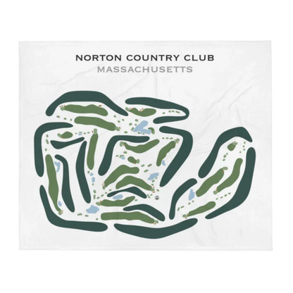 Norton Country Club, Massachusetts - Printed Golf Courses