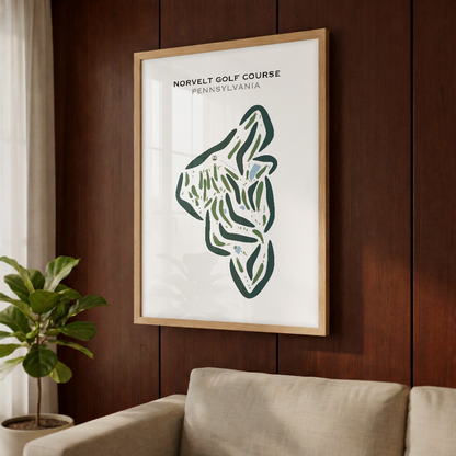 Norvelt Golf Course, Pennsylvania - Printed Golf Courses