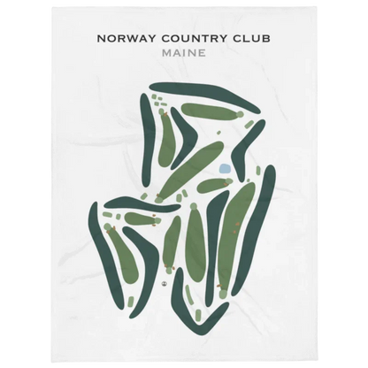 Norway Country Club, Maine - Printed Golf Courses