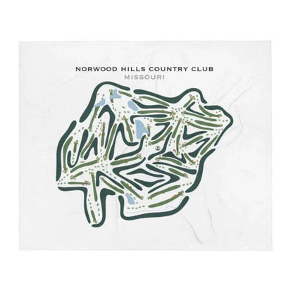 Norwood Hills Country Club, Missouri - Printed Golf Courses