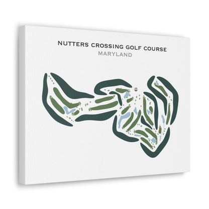 Nutters Crossing Golf Course, Maryland - Printed Golf Courses
