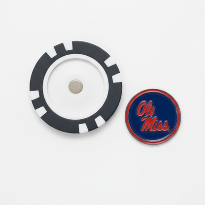 Ole Miss Rebels Officially Licensed Poker Chip Ball Marker