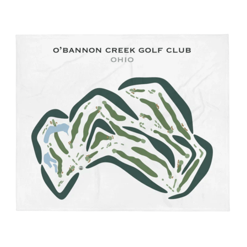 O'Bannon Creek Golf Club, Ohio - Printed Golf Course