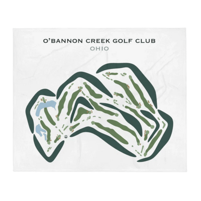O'Bannon Creek Golf Club, Ohio - Printed Golf Course