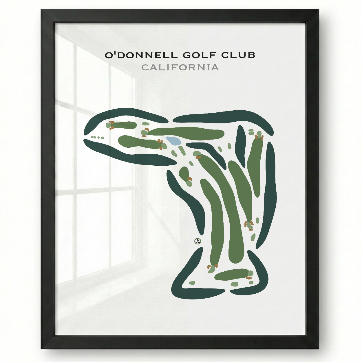 O'Donnell Golf Club, California - Printed Golf Courses